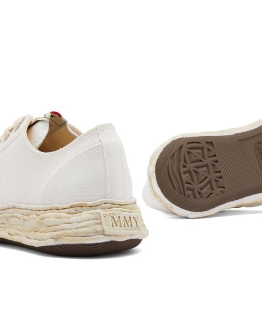 Maison Mihara Yasuhiro White Peterson 23 Original Vintage Low Canv