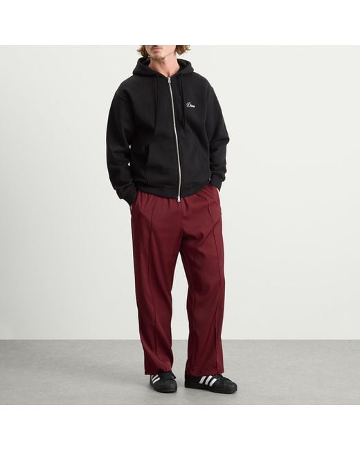 Adidas Red Baggy Track Pant for men