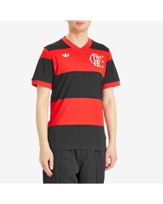 Adidas Red Cr Flamengo '81 Home Jersey for men