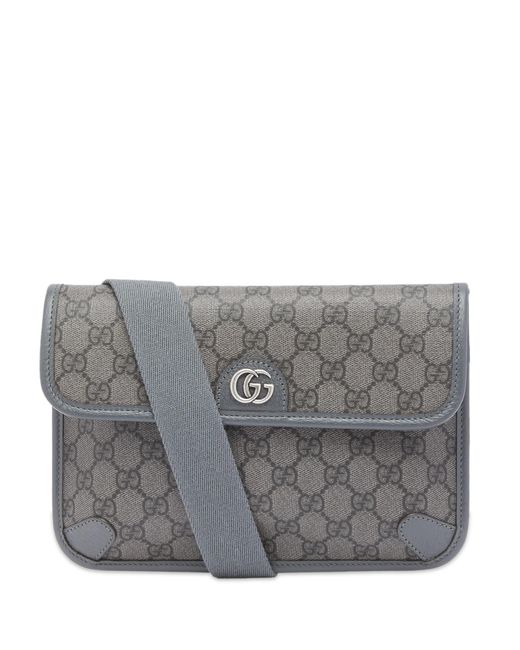 Gucci supreme sale belt bag selfridges