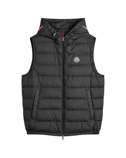 Moncler Black Marseillan Airsoft Vest for men