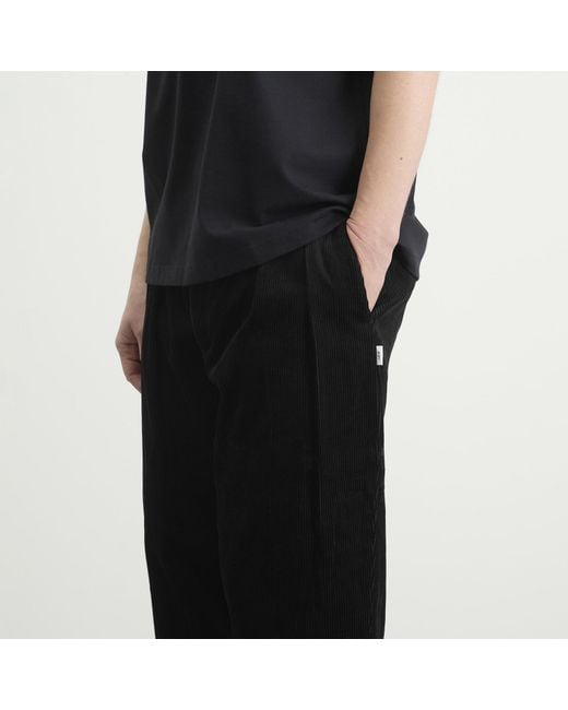 パンツ wtapsTUCK02 /TROUSERS / COTTON. CORDUROY WTAPS Two Tuck Corduroy Trousers in Black for Men | Lyst