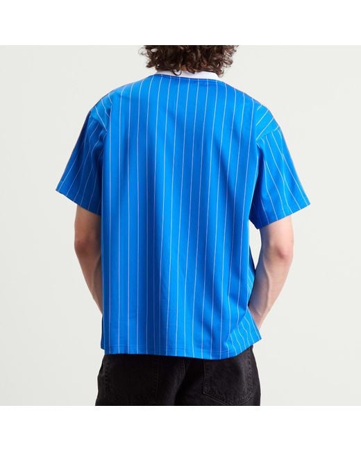 Adidas Blue Real Madrid Icon Jersey Top for men