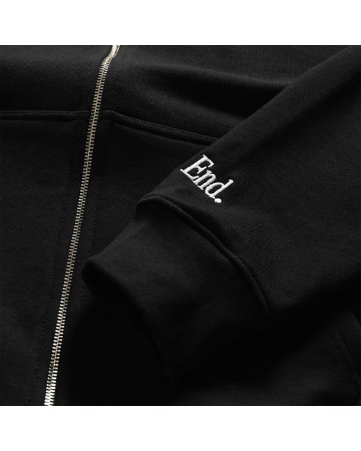 END. Black Pint Club Zip-Hoodie