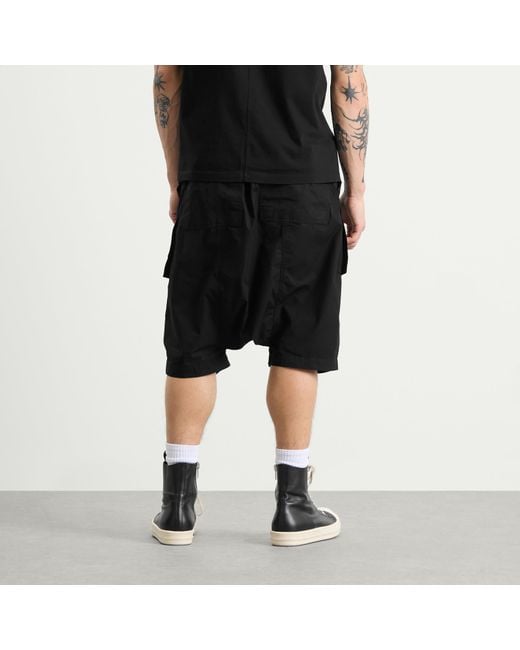 Rick Owens Black Creatch Cargo Pods for men