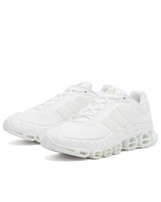 Adidas White Megaride Sneaker