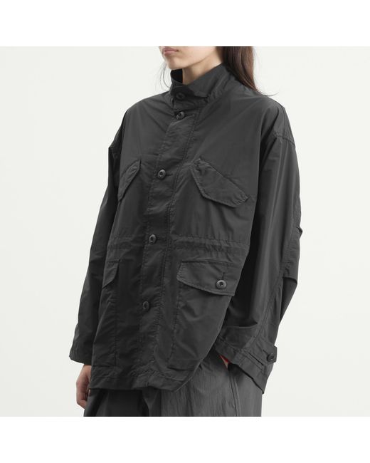 Beams Boy Black Military Jacket