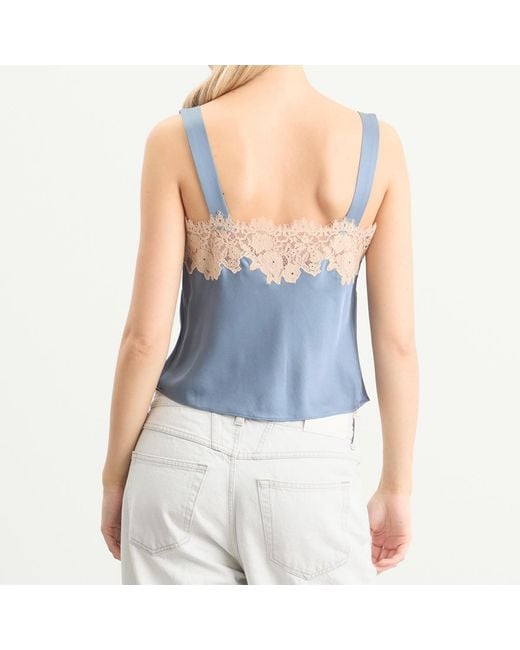 Rixo Blue Vyonne Top