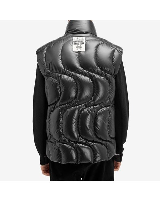 Moncler Black Genius X Palm Angels Gwenyth Vest for men