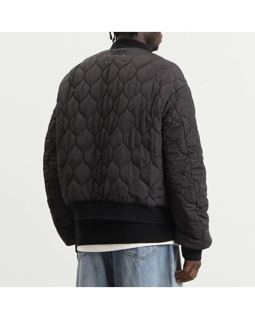 Maison Margiela Black Reversible Bomber Jacket for men