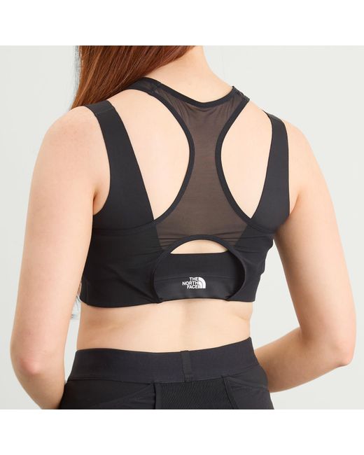 The North Face Black Refina Active Double-Layer Bralette