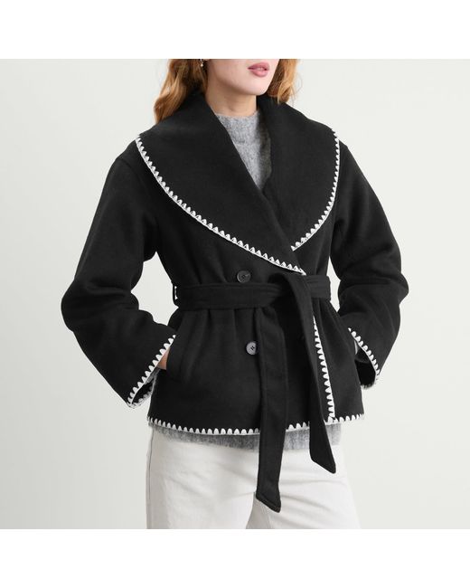 4th & Reckless Black Parsons Jacket