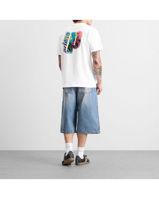 Les Deux White Prince P T-Shirt for men