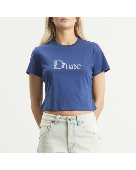 Dime Blue Classic Liquid T-Shirt