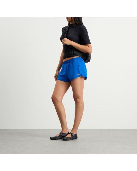 Nike Blue X Skims Stretch Nylon Runner Short