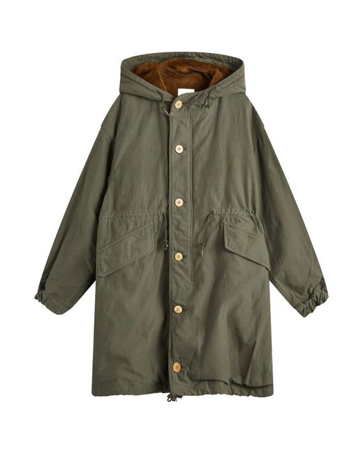 Visvim Green Wealdan Coat for men