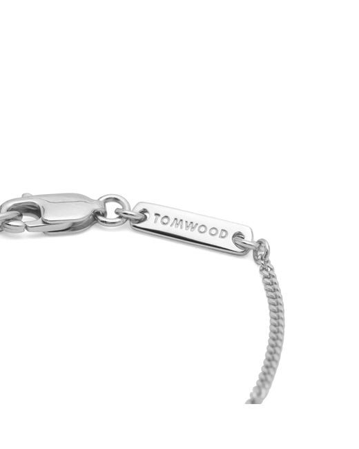 Tom Wood White Jil Bracelet
