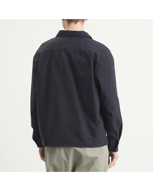 Thisisneverthat Black Windstopper Check Shirt for men