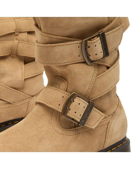 Dr. Martens Natural Anistone Strap High Boot