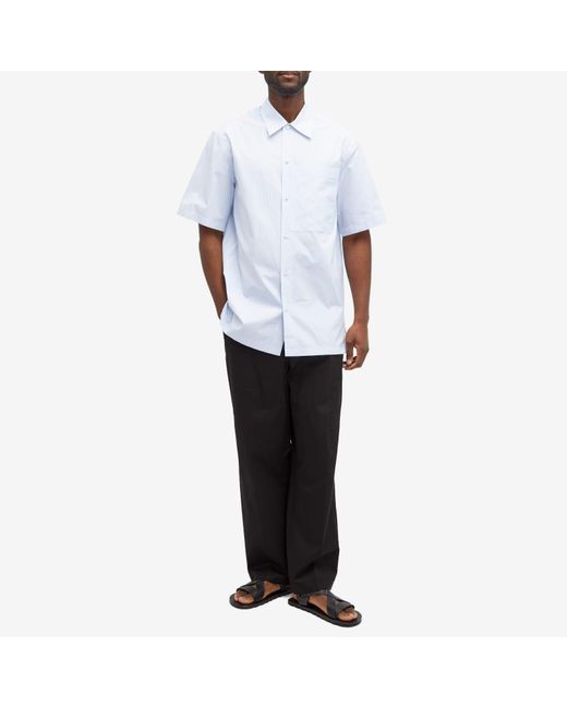 Jil Sander White Friday Short Sleeve Shirt for men