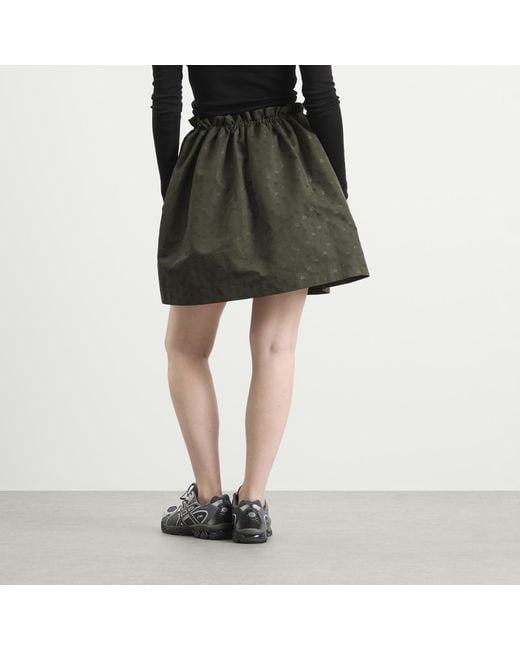 CECILIE BAHNSEN Green Delina Skirt