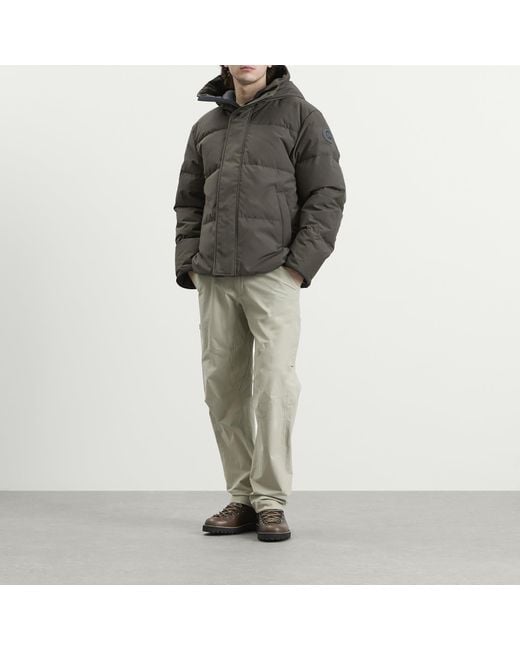 Canada Goose Gray Seymour Parka Tonal Disc for men