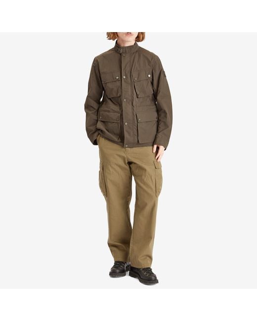 Belstaff Gray Alpha Nylon Service Fieldmaster for men
