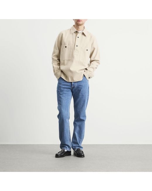 MHL by Margaret Howell Natural Overhead Shirt for men