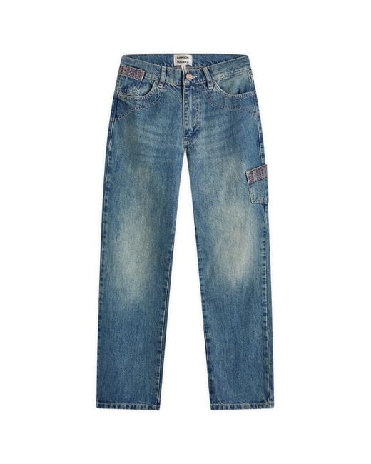 Damson Madder Blue Harry Jeans