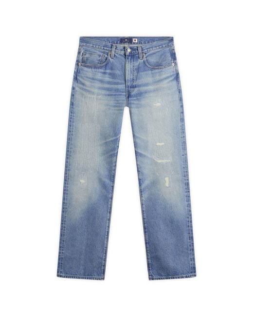 Levi's Blue Tab Anchor Relaxed Selvedge Jeans for men