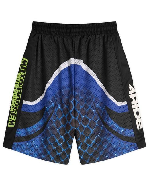 Aries Blue End. X Moto Dodgem Airtex Short