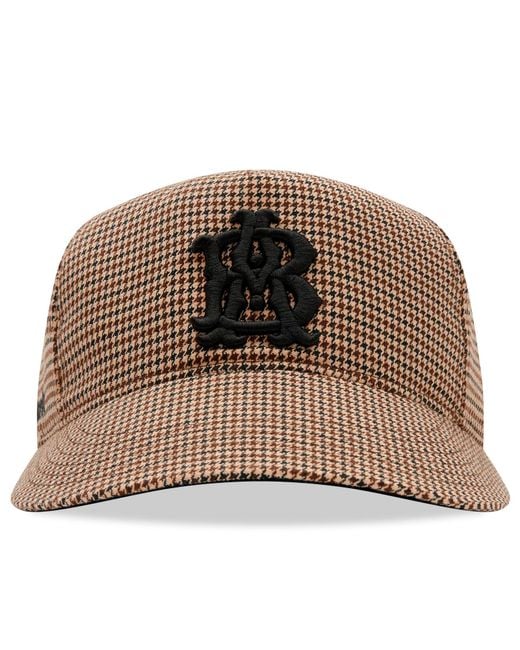 About Blank Brown Monogram Puppy Tooth Cap for men