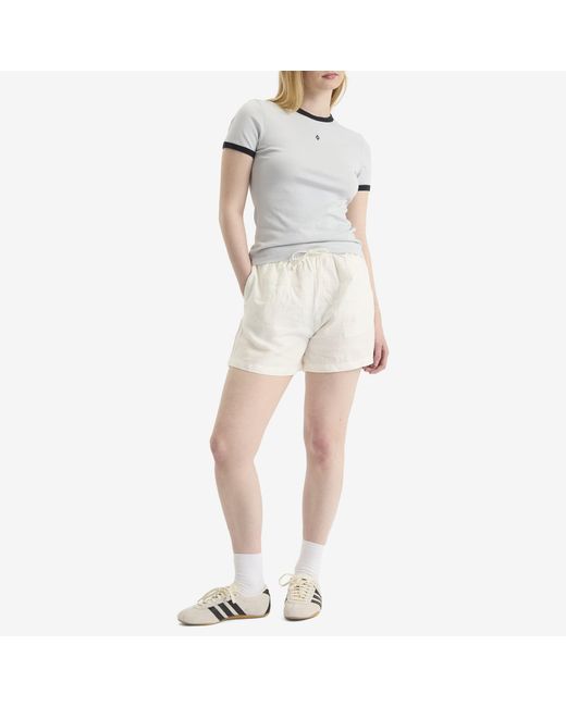 Samsøe & Samsøe White Maren String Shorts
