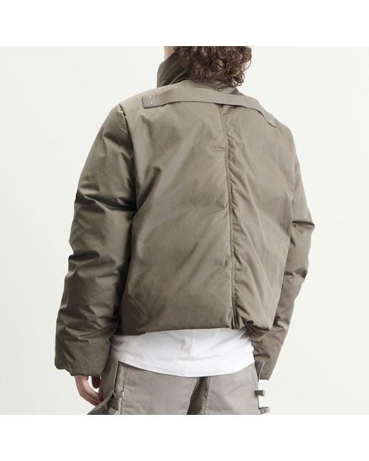 Rick Owens Green Turtle Jacket for men