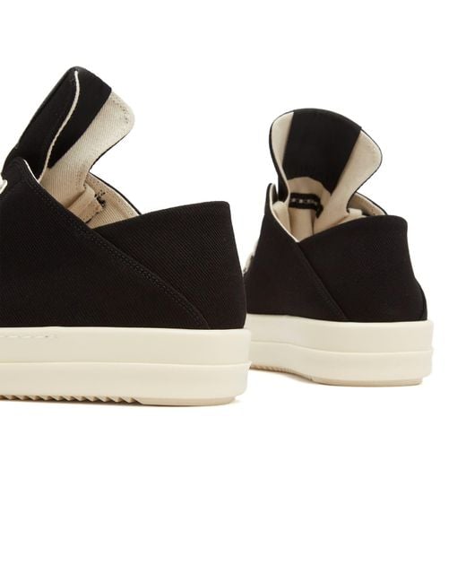 Rick Owens Black Mule Denim Sneakers