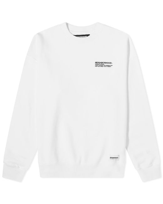 Neighborhood White Logo Sweatshirt for men