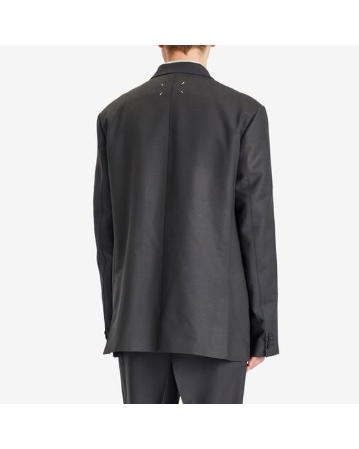 Maison Margiela Black Single Breasted Blazer for men