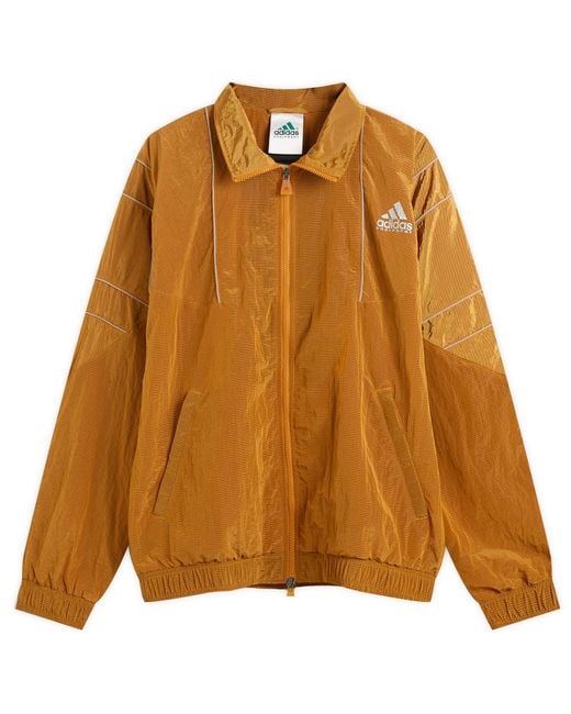 Adidas Brown Eqt Track Top for men
