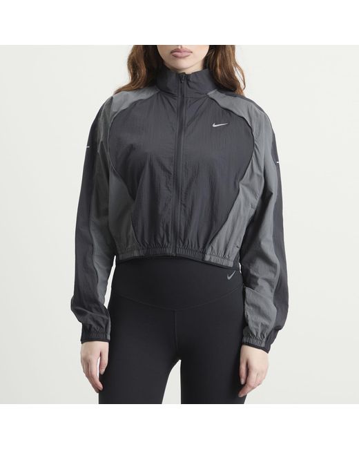 Nike Gray Swift Uv Repel Running Jacket