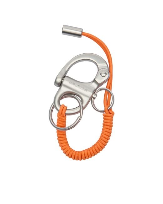 Côte&Ciel Orange Letgo Key Ring