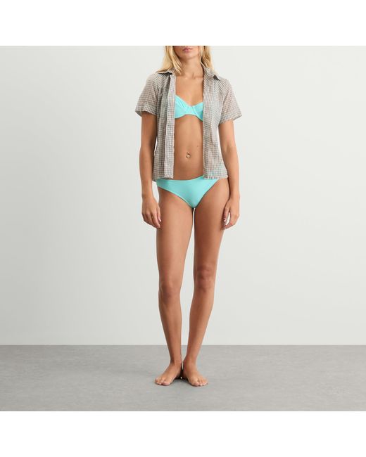 Fruity Booty Blue Celeste Bikini Top