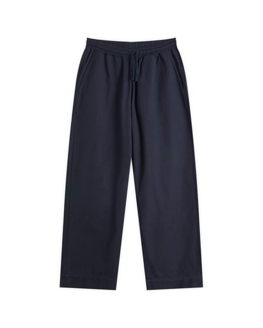 Universal Works Blue Military Shirting Judo Pant for men