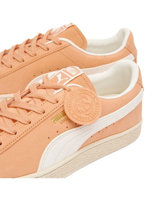 PUMA Pink Suede Charles F. Stead Sneaker for men