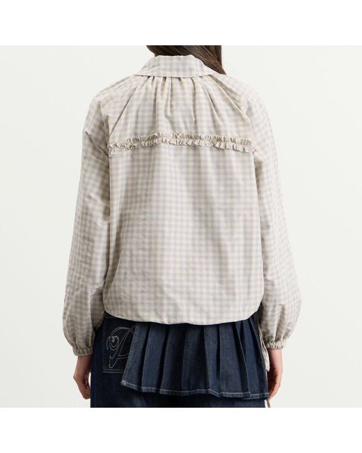 Damson Madder Natural Lailah Lightweight Bomber Jacket