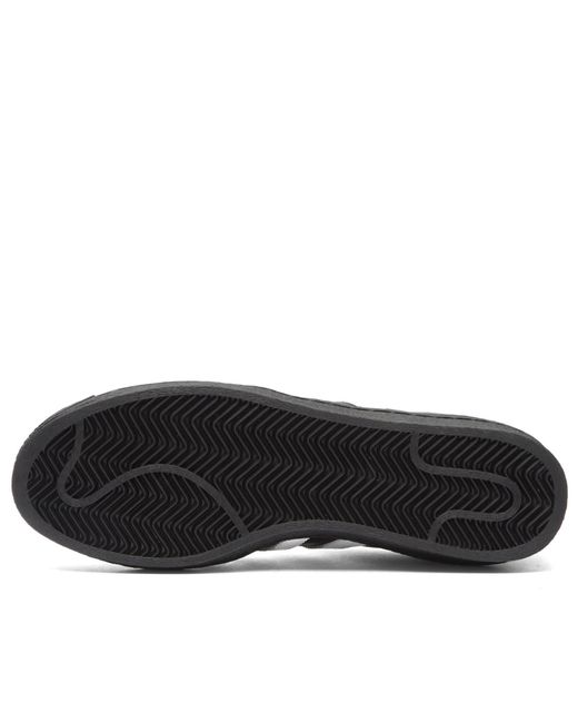 Adidas Black X Willy Chavarria Superstar Sneaker for men