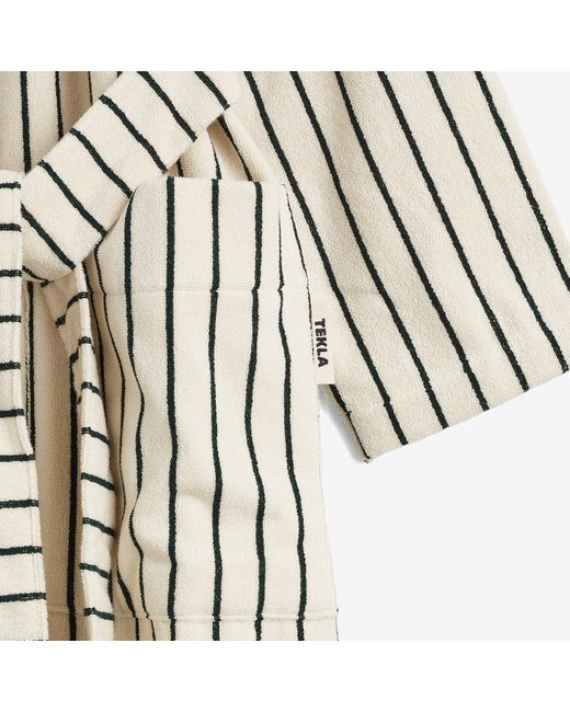 Tekla Multicolor Terry Bathrobe