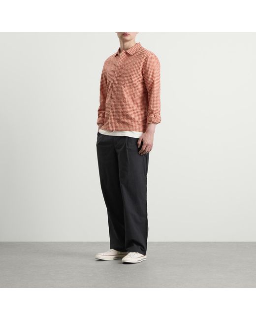 Folk Gray Wide Fit Trouser for men