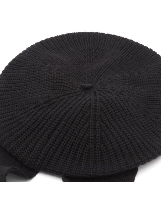 Stel Black Knit Beret