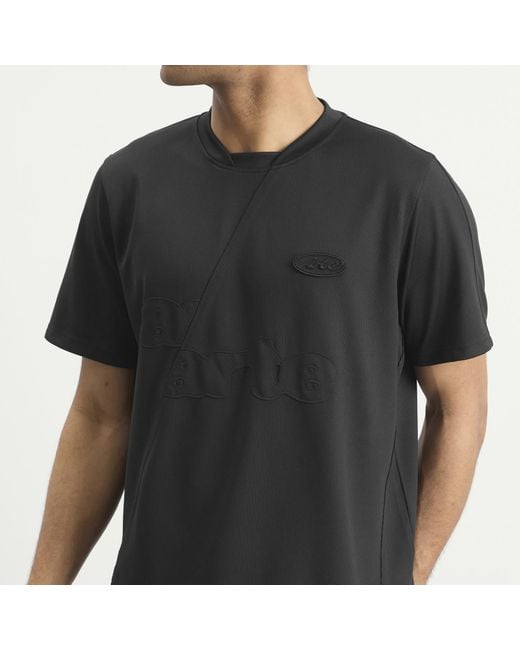 Arte' Black Football T-Shirt for men