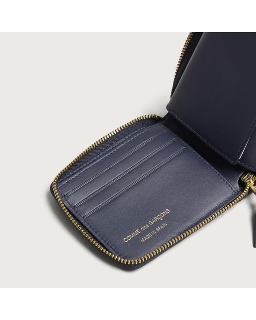 Comme des Garçons Blue Sa7100 Classic Wallet